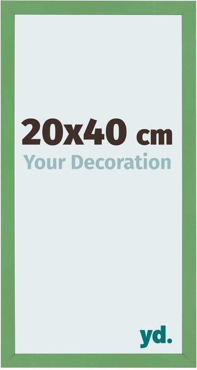 Your Decoration - Fotolijst 20x40 cm - MDF - Groen - Bologna