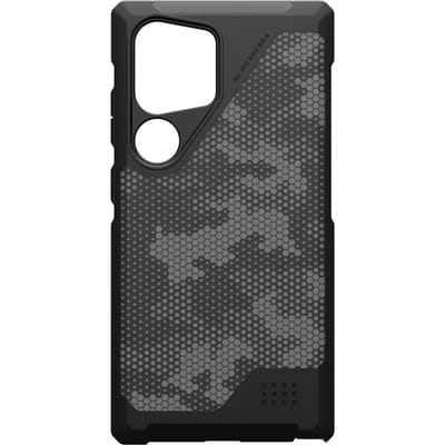 UAG Metropolis LT Backcover Magnet voor de Samsung Galaxy S24 Ultra - Camo Graphite