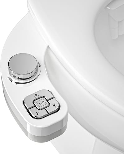 WRISIN 8-Serie Bidet-opzetstuk – Zelfreinigend met twee spuitstanden & verstelbare