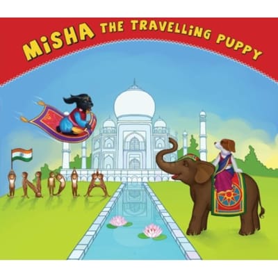 Misha The Travelling Puppy India - Misha The Travelling Puppy - Natalia Hooker