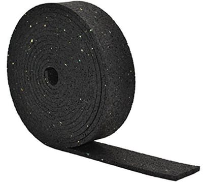 Waterbestendige Rubber Granulaat Rol Terraspads voor Terrasbouw - Bouwbeschermingsmat 10m x 50cm x 8mm