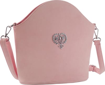 dressforfun - Handtas Bloesemhart roze - verkleedkleding kostuum halloween verkleden feestkleding carnavalskleding carnaval feestkledij partykleding - 303255