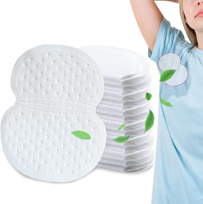Achselpads voor Vrouwen - 50 Stuks Wegwerp Zweetpads voor Kleding, Onzichtbare en Sterk Hechtende Zweetbescherming voor Dagelijks Gebruik en Reizen