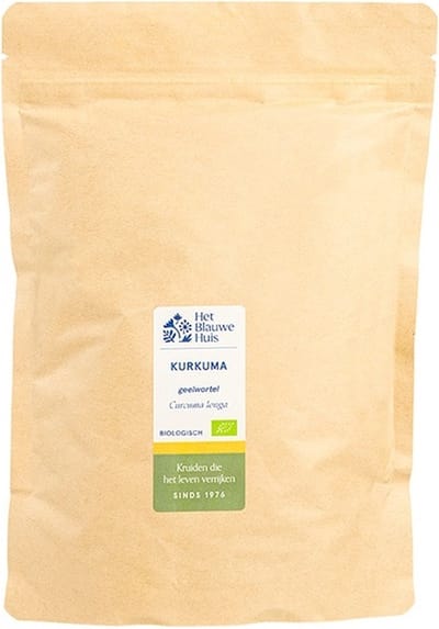 Kurkuma Poeder BIO Organic 250g - Biologische Turmeric Curcuma Superfood - Het Blauwe Huis