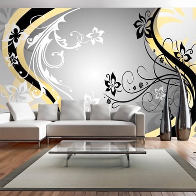 Fotobehang – Behangpapier - Fotobehang XXL - Art-flowers (yellow) 500x280 - Artgeist