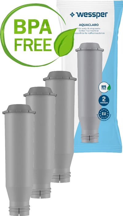 Waterfilter voor Melitta - Krups- Gaggenau - Neff - Nivona - F08801 - F088 - TZ6003 - NIRF700 - TZ60003 - 3 stuks