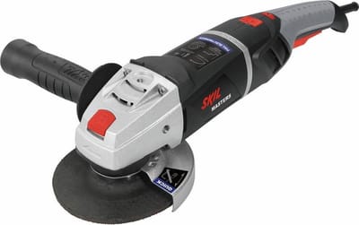 SKIL Haakse Slijper 125 mm - 1300W - Slijptol - Slijpmachine - Inclusief Tas, Zijhandgreep, Beschermkap & Flenzen - Met Clic-Systeem - Haakse Slijpers - Skil 9412 MA