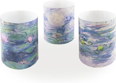 Wind lichtjes, Monet, Waterlelies