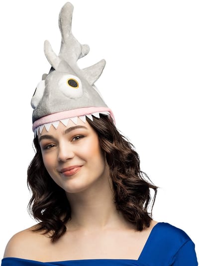 Boland - Hoed Haai - 59 - Volwassenen - Unisex - Dieren - Grappig - Fout