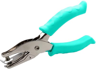 Roestvrij Stalen Nietjesnijder met Antislip Handgreep - Geschikt voor 6 mm en 12 mm Nietjes, Compact en Draagbaar voor Kantoor, Thuis en Schoolgebruik, Nietjesnijder voor Documenten, Nietjesnijder voor Papier, Nietjesnijder voor Kantoorbenodigdheden