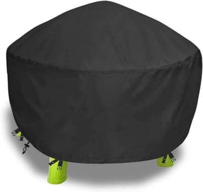 Watertafelhoes Kinderen - Zandtafel Cover - Buitenspeelgoed Beschermen - Waterdichte Pasvorm - Ronde Tafel - Zwart