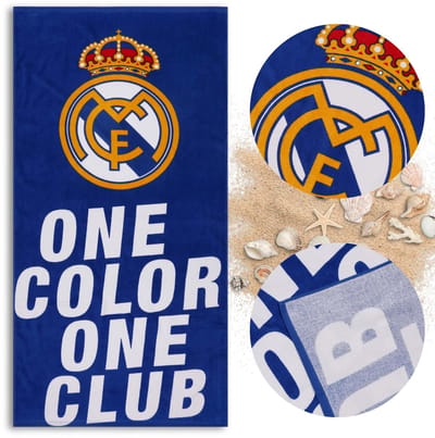 Real Madrid SNELDROGENDE strandlaken, badhanddoek voor fan KATOEN voor op het strand