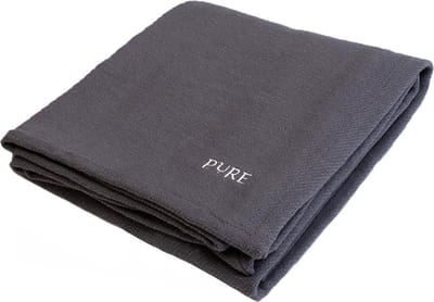 Yoga deken / meditatie deken eco antraciet - Pure