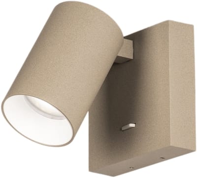 Lumidora Wandlamp 75574 - Voor binnen - DANI - GU10 - Taupe - Metaal