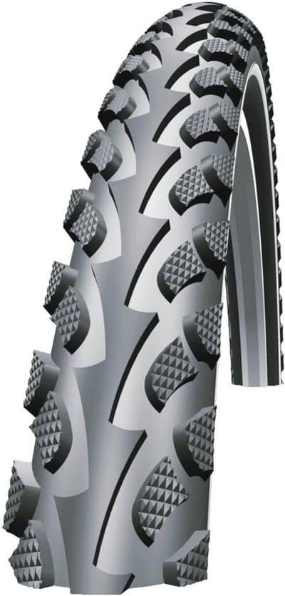 Fietsband Land Cruiser 26x1.75 47-559 met reflecterende strepen en K-Guard