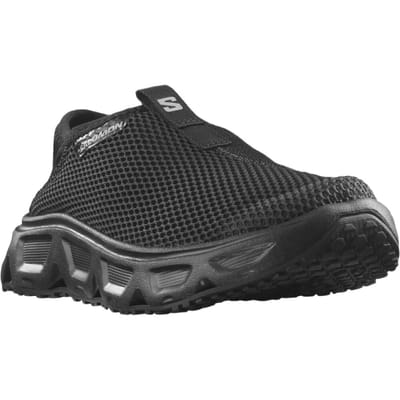 Salomon Reelax Moc 6.0 Herstelschoenen Dames - Zwart - Instapmodel met Inklapbare Hak - Ademende Mesh - maat 37 1/3