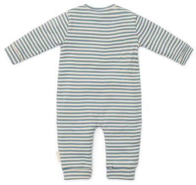 Little Dutch Boxpak - Maat 44 - Boxpakje Jongens - Stone Blue, Blauw - Forest Friends Newborn