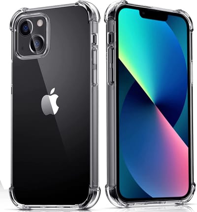 Shockproof hoesje geschikt voor iPhone 14 - shockproof hoesje geschikt voor iPhone 14 - Doorzichtig - Transparant