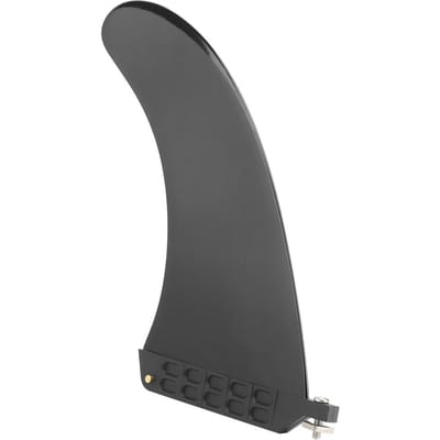 Aileron de Paddle Board 8 pouces Écologique en PVC de Qualité Watershed Équilibrant Accessoire de Planche de Surf Noir gray