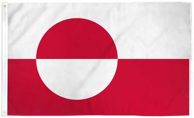 Go Go Gadget - Vlag Groenland - 90x150cm