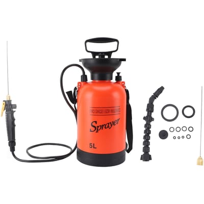 Tuin Schouder Spuit PP Gelijkmatige Verstuiving Brede Dekking Spuit voor Termietenpreventie 5L