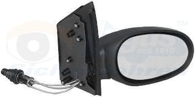VanWezel 2910804 - Rétroviseur complet droit pour Smart Fortwo de 07/1998 au 02/2007