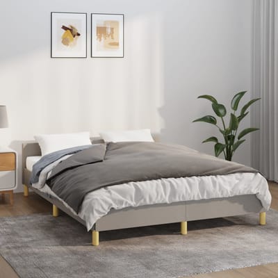 vidaXL - Verzwaringsdeken - met - hoes - 122x183 - cm - 9 - kg - stof - lichtcrèmekleur