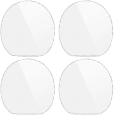 Beschermfolie Tafeltennisbatjes - Rubberschild Set - Racket Beschermen - Zelfklevende Transparantie - 4 stuks - Transparant
