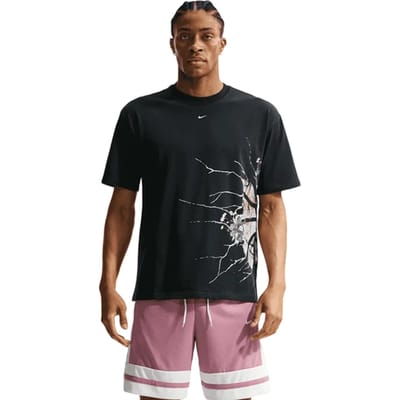 Nike Basketball T-shirt Zwart K010