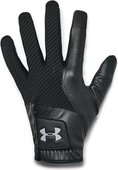 Under Armour Heren Golfhandschoen Medal Zwart Linker handschoen (rechtshandige speler) Mt. XXL