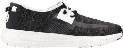 HEYDUDE - Sirocco Sport Mode Heren Sneakers Black/White - Maat 42