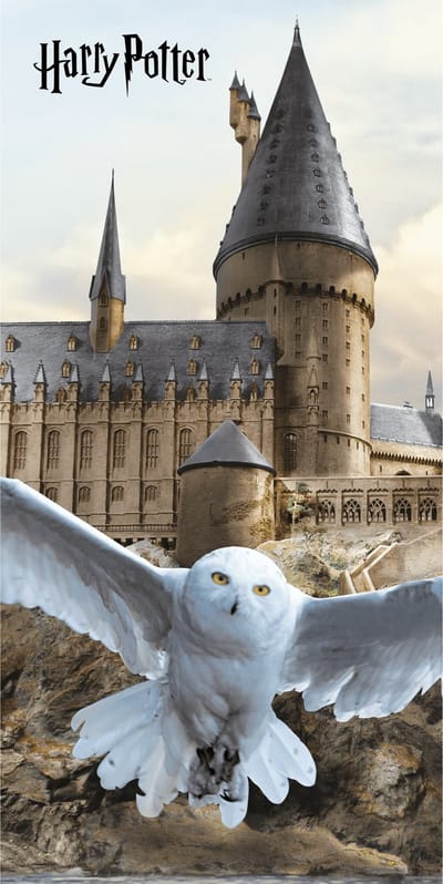 Harry Potter Strandlaken Hedwig - 70 x 140 cm - Katoen