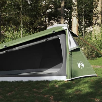 Camping Tent Tunnel - Twee Persoons Tent - Kamperen Buiten - Waterdicht Winddicht - 2 Persoons - Groen