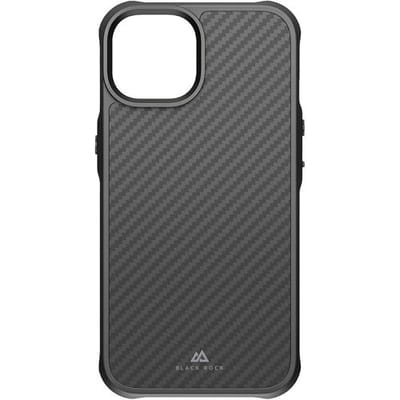 Black Rock Robust Carbon Cover Voor Apple Iphone 14 Zwart