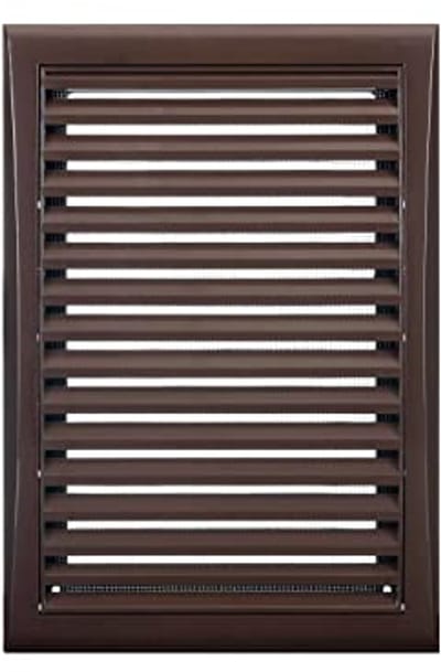 Ventilatierooster 173mm x 248mm - Slagvast ABS-Kunststof met Insectenbescherming