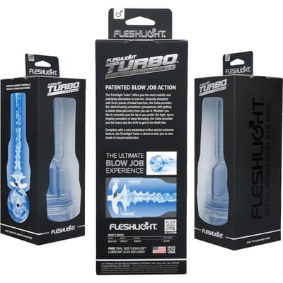 Fleshlight Turbo Thrust - Ijsblauw