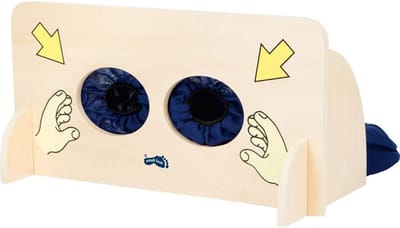 Houten Zintuiglijk Tastspel met Voelzak - Sensorisch Educatief Kinderspel