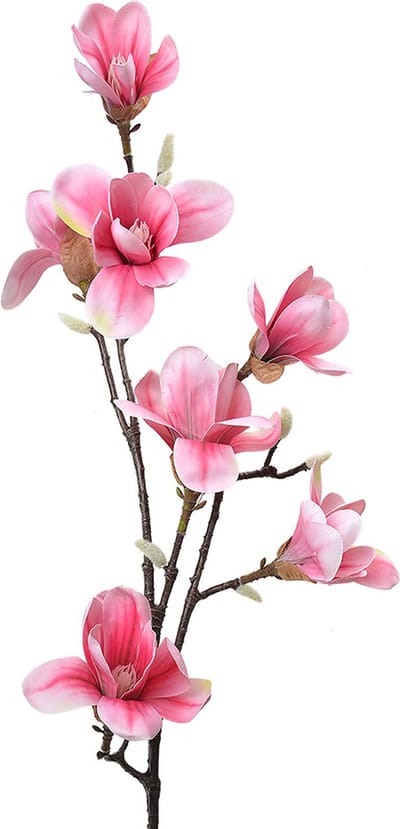 Clayre & Eef Kunstbloem 97 cm Roze Kunststof