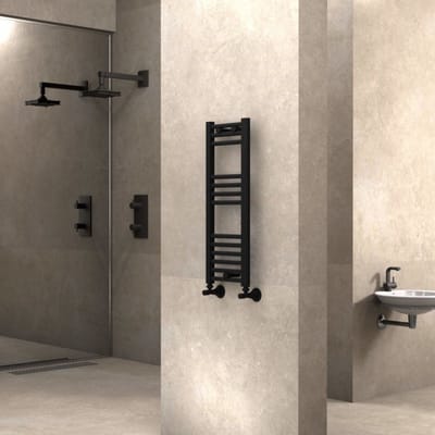 Radiva Haiti Radiator 300x800mm - Zwart