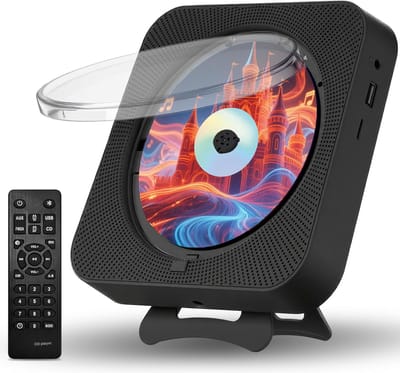 Draagbare Bluetooth CD-speler met FM-radio en luidspreker - Ideaal voor thuis en op reis