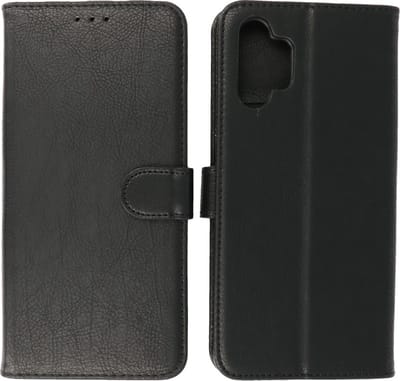 Hoesje Geschikt voor Samsung Galaxy A13 4G - Book Case Telefoonhoesje - Kaarthouder Portemonnee Hoesje - Wallet Cases - Zwart