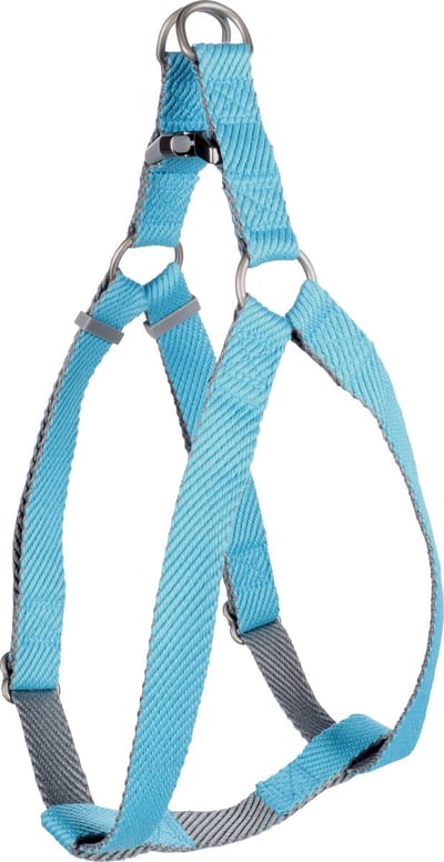 Flamingo Elly Step&go - Harnas Honden - Harnas Step&go Elly Blauw Xl 60-90cm 25mm - 1st - 132241 - 1st