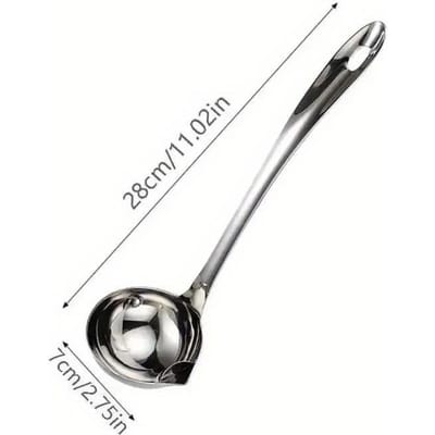 Cuillère - Séparateur d'huile graisse pour soupe sauce Yaourt Écumoire Cuillère Accessoires de cuisine