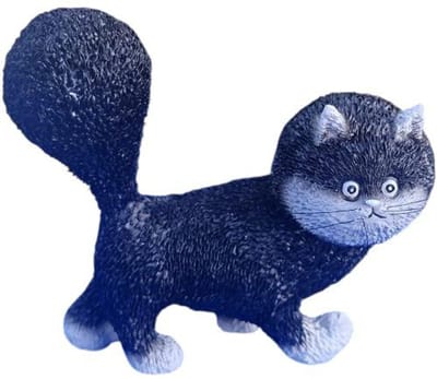 Nonchalante Kat - Dubout Kat Beeldje - Parastone - 9 cm