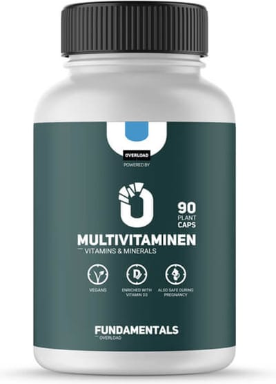Fundamentals Multivitamine - Vitamine & Mineralen - Vegan - Geschikt voor: zwangerschap/Alle leeftijden - 90 Capsules