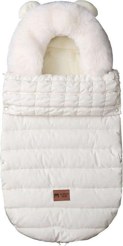 Baby Voetenzak - Kinderwagenzak - Warmte Buiten - Waterdicht Oxford Doek - 90 x 41 cm - Donkerblauw
