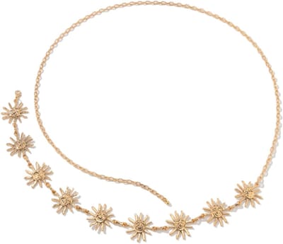 Verstelbare Gouden Kettingriem voor Dames - Elegante Accessoires voor Avondkleding en Strandoutfits