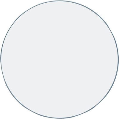 Glazen Tafelblad - Ronde Glasplaat - Eetkamer Meubels - Gehard Glas - 42-80 cm - Transparant