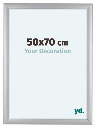 Your Decoration - Fotolijst 50x70 cm - MDF - Zilver Mat - Como