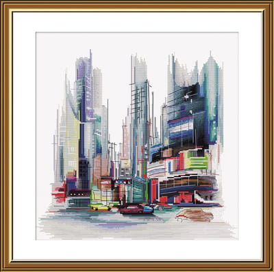 Borduurpakket Nova Sloboda - Megapolis - Metropolis - 14 count